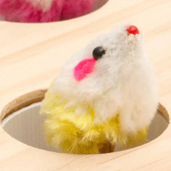 Jouet Interactif Chat - WoodMole™ - Chat Récréatif