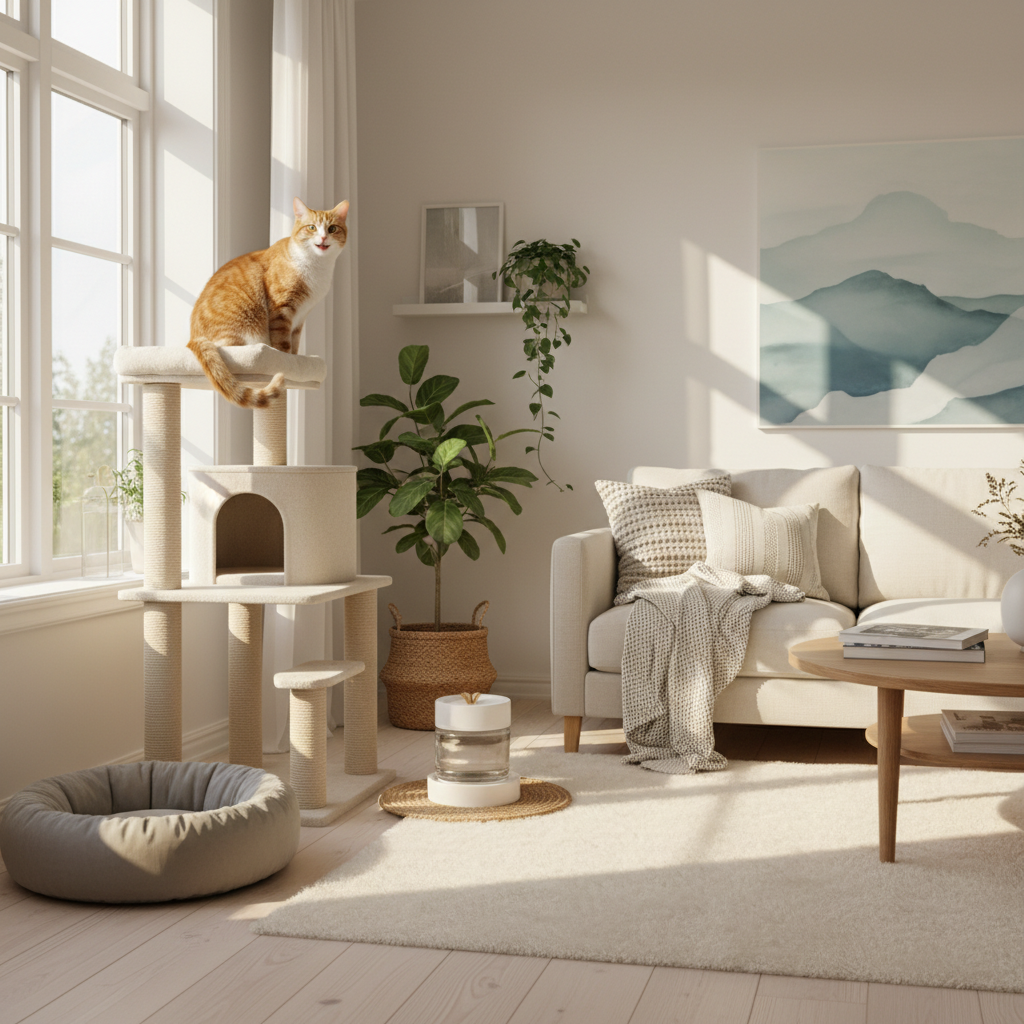 How to Create the Perfect Indoor Environment for Your Cat