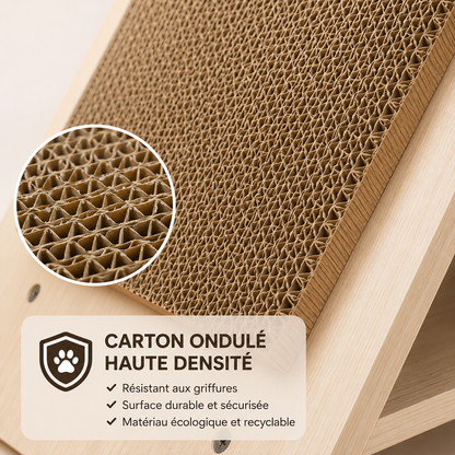 Cardboard House Scratcher – Their Kingdom, Your Sofa Finally Spared
