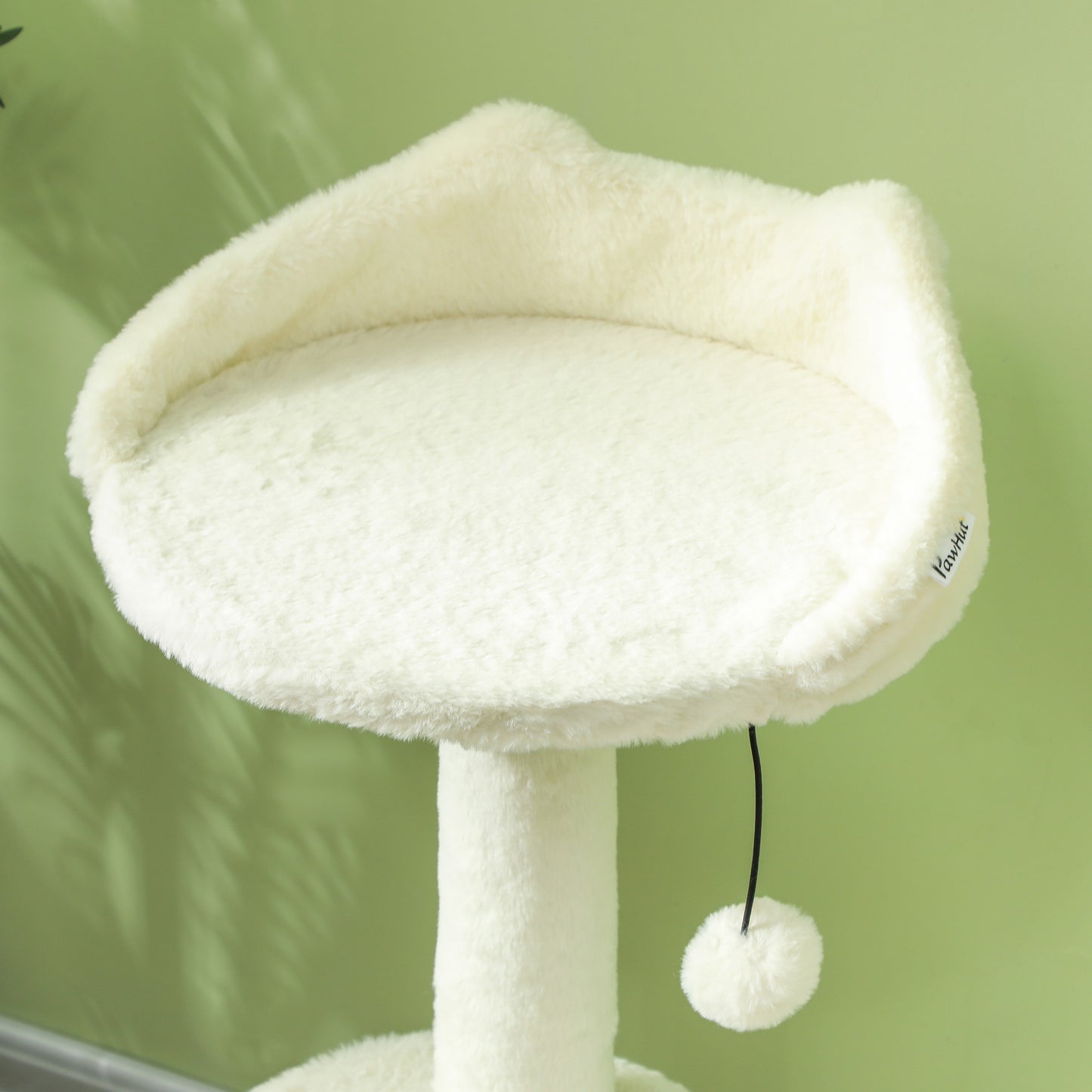 Arbre à Chat Jonc Tressé 80 cm | Niche, 2 Paniers Velours & Griffoirs Sisal