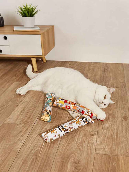 Bâton Interactif Chat en Peluche | FelinPlay