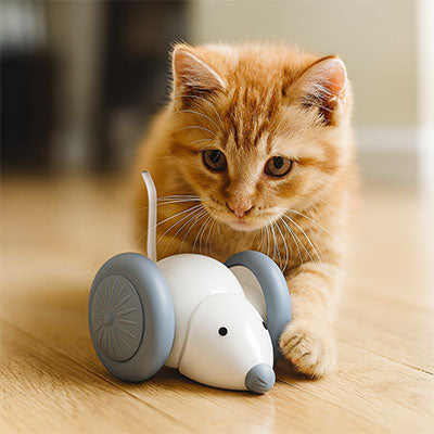 Jouet interactif pour chat | Rechargeable autonome