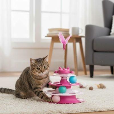 Jouet pour chat interactif salon