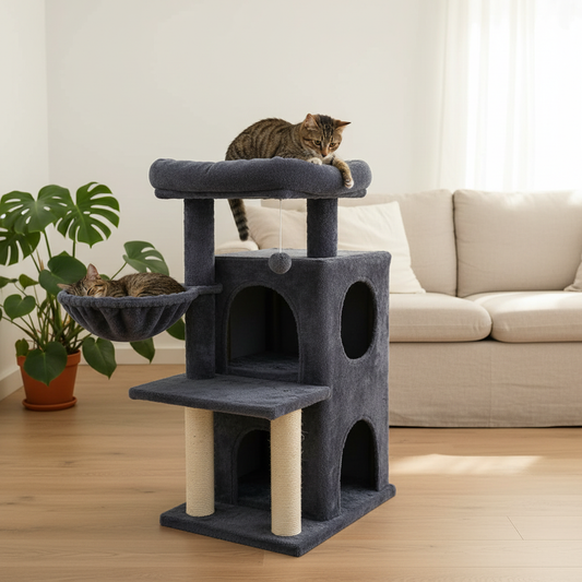 Arbre à chat salon moderne