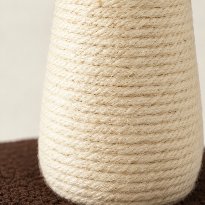 Natural Sisal Mushroom Scratcher – Decorative for You, Irresistible for Him