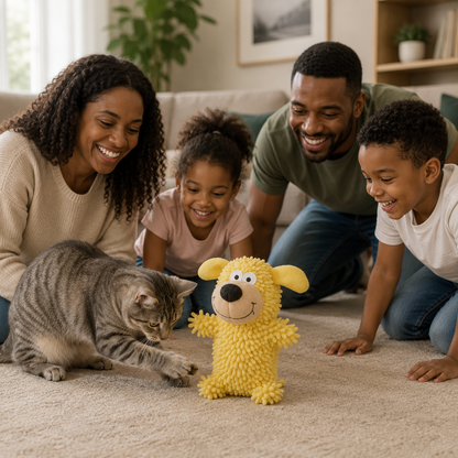 Microfiber Cat Plush Toy – Chew, Scratch, Hunt: Your Cat Will Love It