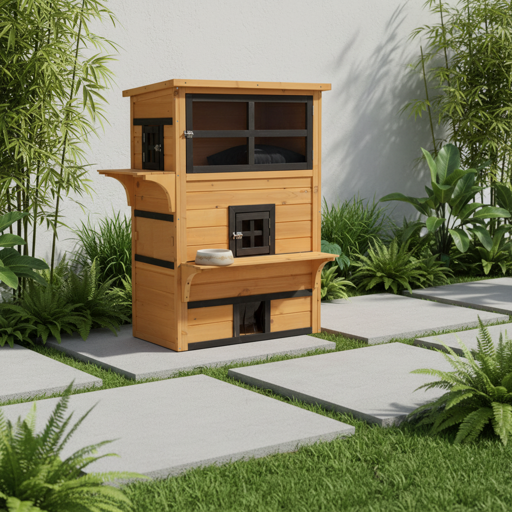 Catio jardin moderne