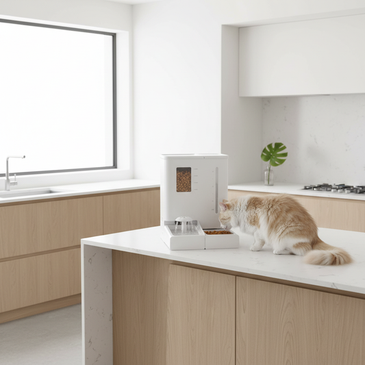 Distributeur automatique chat – cuisine moderne – Shopify