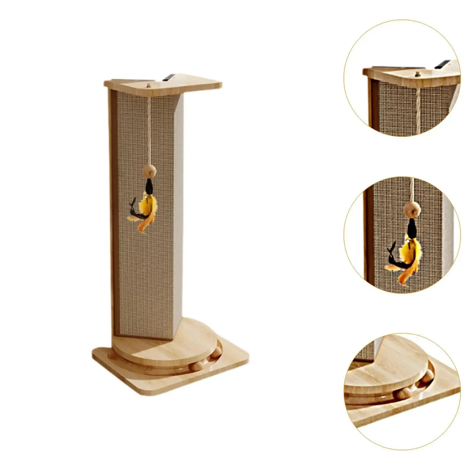 Griffoir pour chat - CatScratcherPost™ - Chat Récréatif