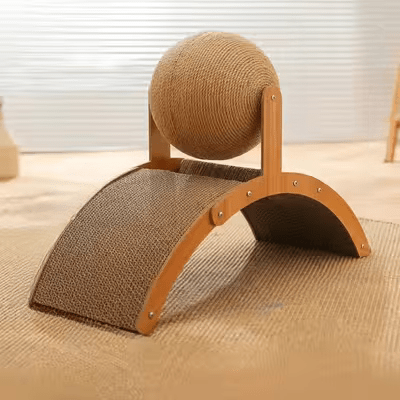 Griffoir pour Chat - Scratch&PlayCatBoard™ - Arc - Chat Récréatif