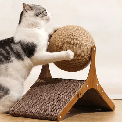 Griffoir pour Chat - Scratch&PlayCatBoard™ - Bâtons Rompus - Chat Récréatif