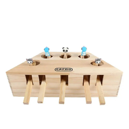 Jouet Interactif Chat - PawHunter™ - 5 Trous - Chat Récréatif