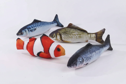 Jouet poisson pour chat collection