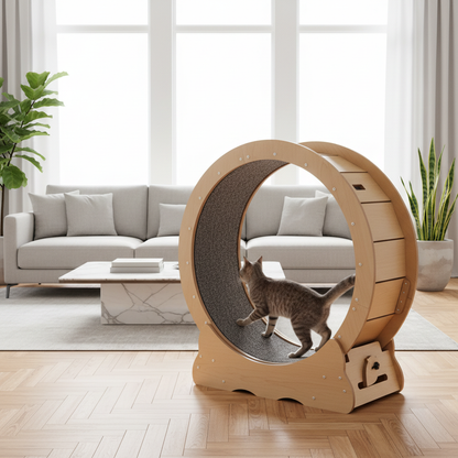 Roue exercice chat salon moderne Shopify
